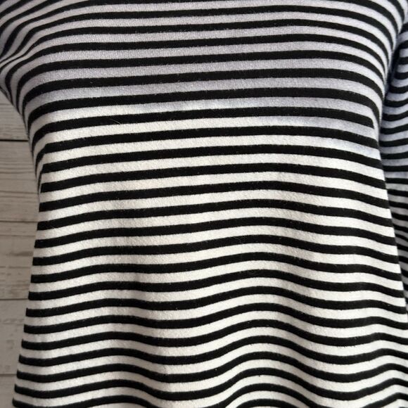 Anthropologie Left Of Center Sweatshirt Striped - Picture 7 of 14